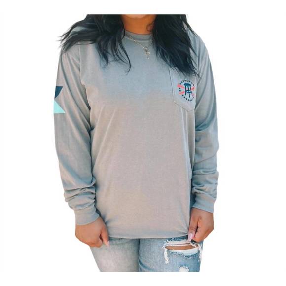 NEW BARSTOOL SPORTS unisex ain't no hobby long sleeve tee in grey - Picture 1 of 3
